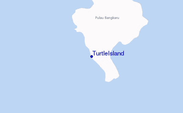 locatiekaart van Turtle Island