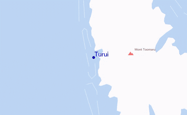 locatiekaart van Turui