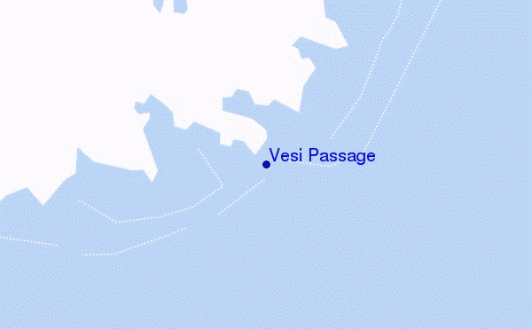 locatiekaart van Vesi Passage