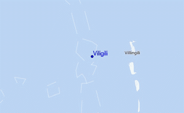 locatiekaart van Viligili