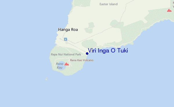 locatiekaart van Viri Inga O Tuki