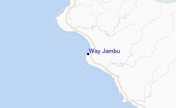 locatiekaart van Way Jambu