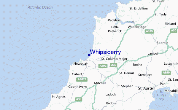 Whipsiderry Location Map
