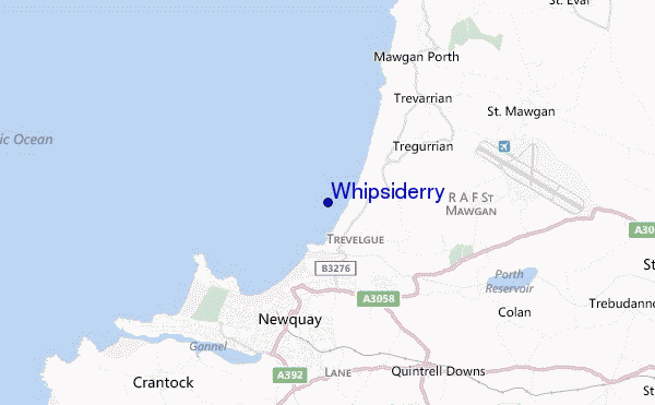 locatiekaart van Whipsiderry