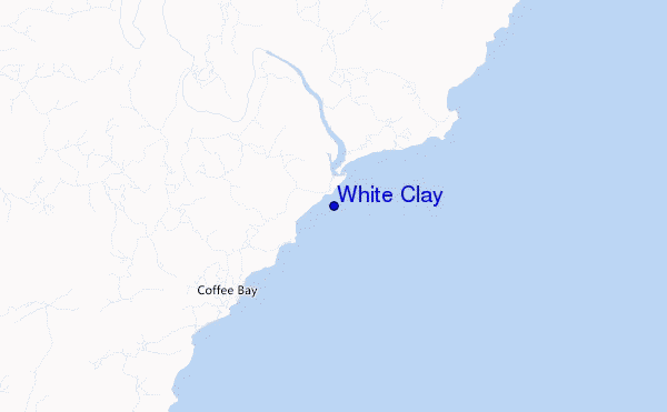 locatiekaart van White Clay