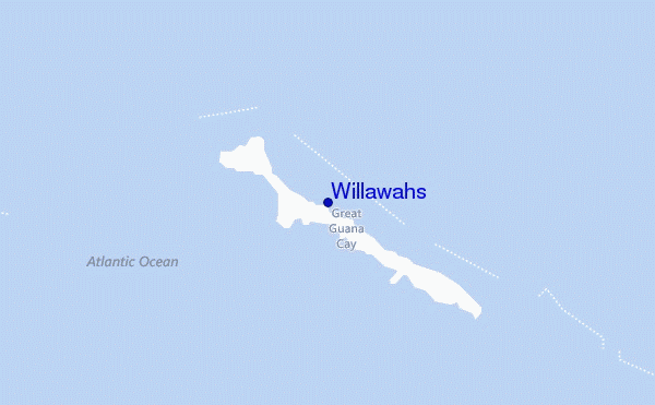 locatiekaart van Willawahs