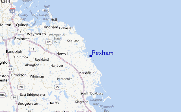 Rexham Location Map