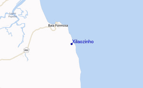 locatiekaart van Xilaozinho