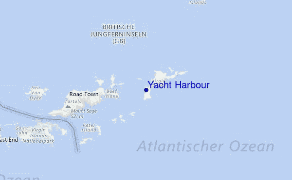Yacht Harbour Location Map