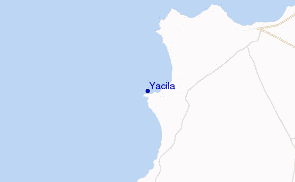 locatiekaart van Yacila