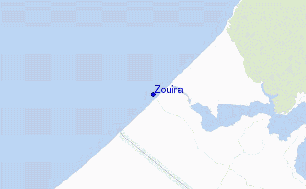 locatiekaart van Zouira