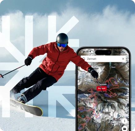 Snow Forecast app interface