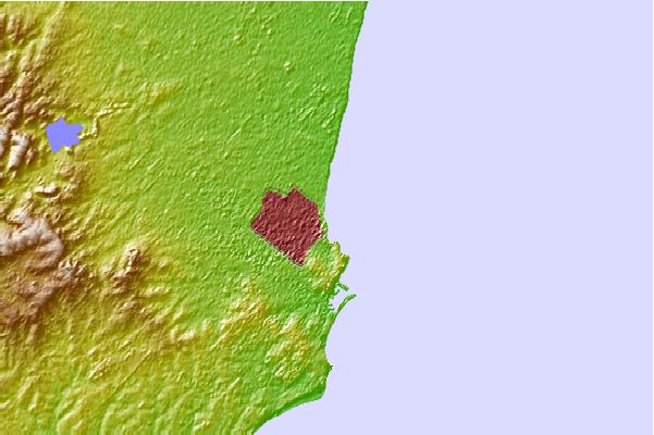 Surflocaties in de buurt van Alfonsina (Mar del Plata)