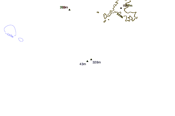 Kustlijn bij Barra de Guaratiba