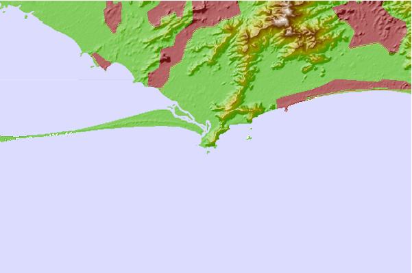Surflocaties in de buurt van Barra de Guaratiba