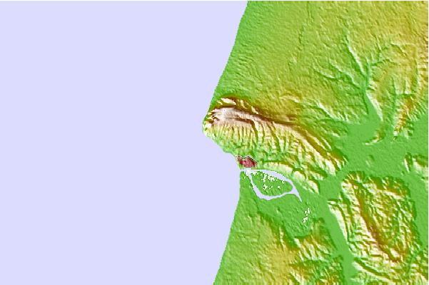 Surflocaties in de buurt van Figueira da Foz - Buarcos