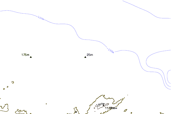Kustlijn bij Cabo Lastres