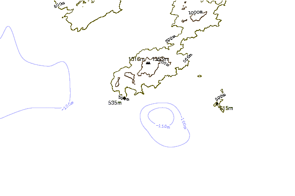Kustlijn bij Canto Bravo (Ilha Bela)