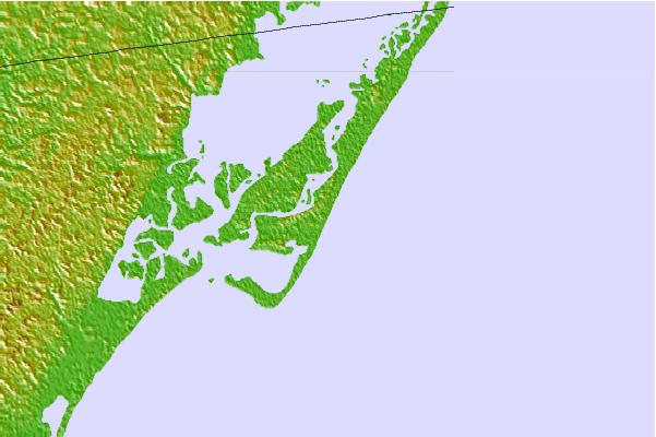 Surflocaties in de buurt van Chincoteague