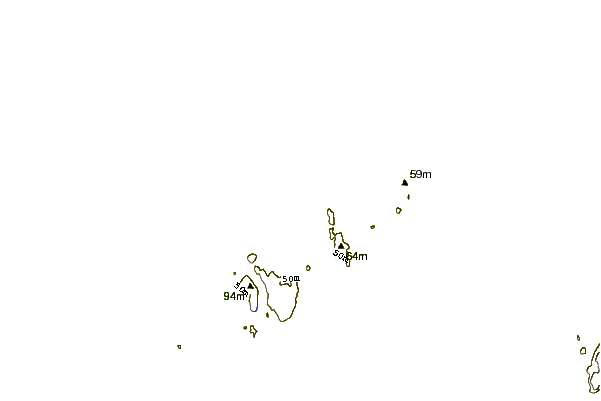 Kustlijn bij Cliad Bay (Coll)