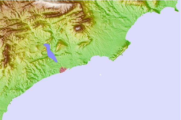Surflocaties in de buurt van Derecha de la Cala