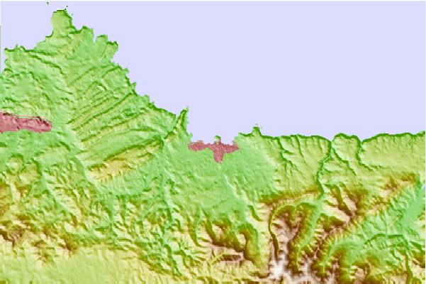Surflocaties in de buurt van El Mongol