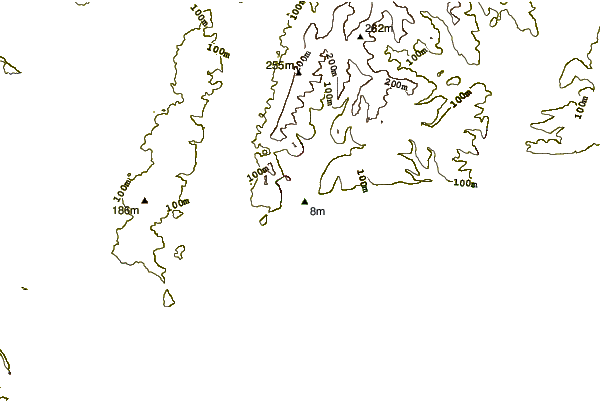 Kustlijn bij Sidmouth