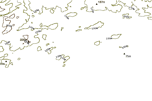 Kustlijn bij Inchydoney