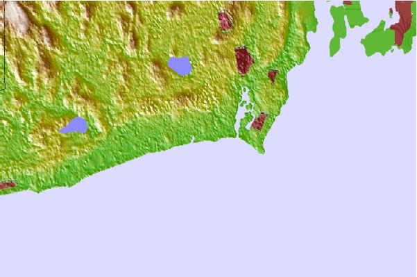 Surflocaties in de buurt van Matunuck-The point
