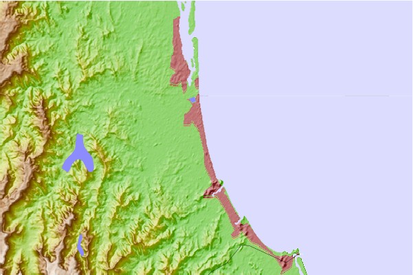 Surflocaties in de buurt van Mermaid Beach