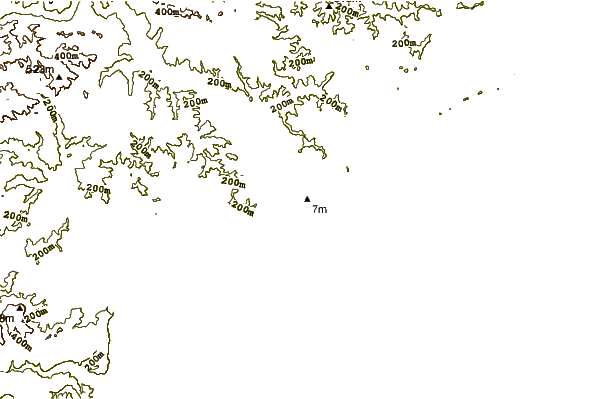 Kustlijn bij Mohaka River Mouth