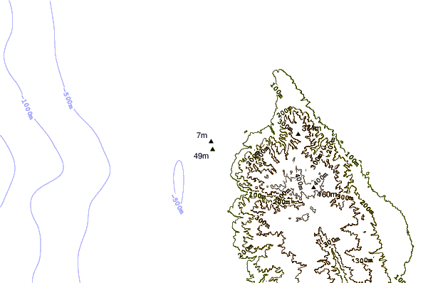 Kustlijn bij Bayobar - Nunura