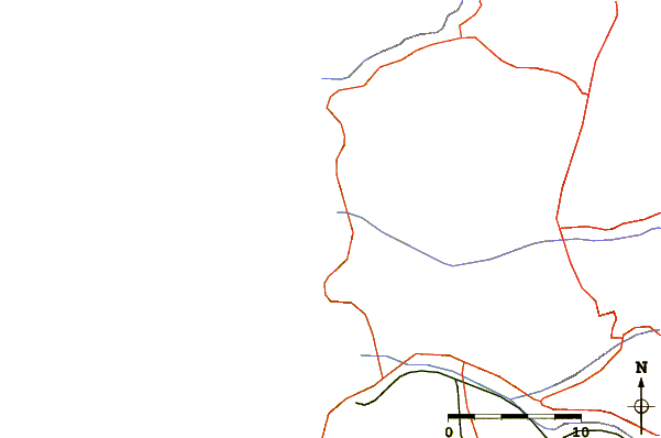 Wegen en rivieren in de buurt Playa Blanca