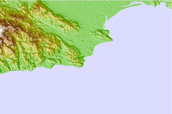 Surflocaties in de buurt van Playa Guanico