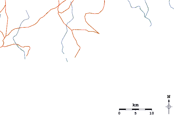 Wegen en rivieren in de buurt Playa Manzanilla
