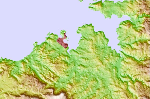 Surflocaties in de buurt van Playa de Bastiagueiro