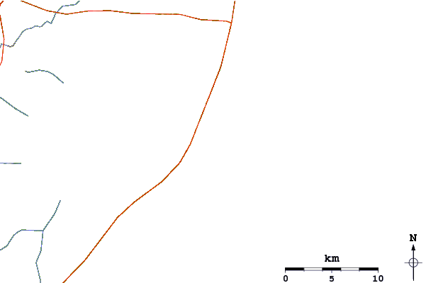 Wegen en rivieren in de buurt Playa del Barco