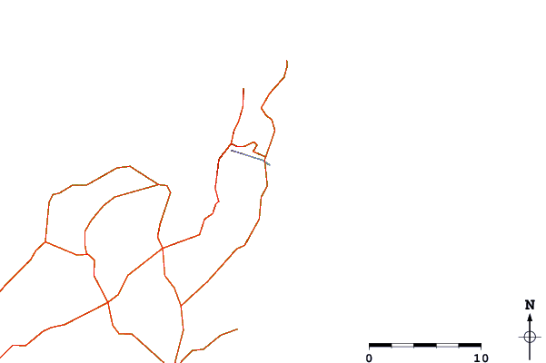 Wegen en rivieren in de buurt Playa de la Garita