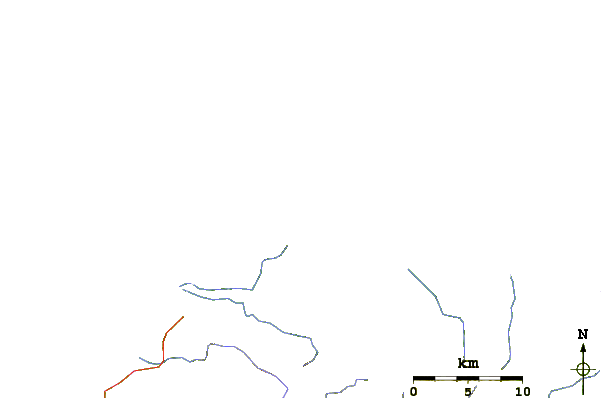 Wegen en rivieren in de buurt Playon