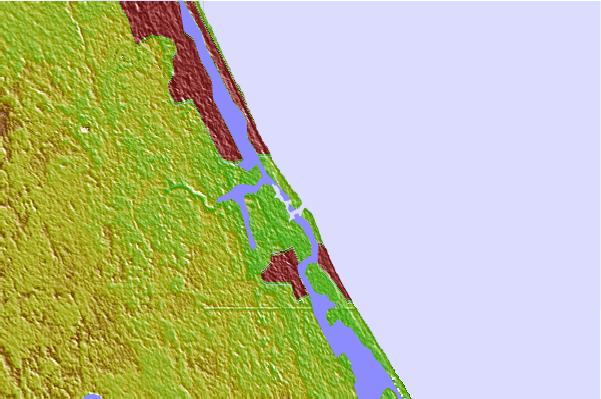 Surflocaties in de buurt van Ponce Inlet