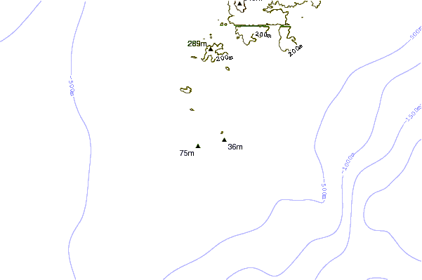 Kustlijn bij Prasonisi West Beach