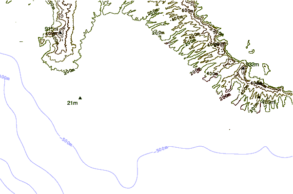 Kustlijn bij Reef Runway (Hickam Harbor)