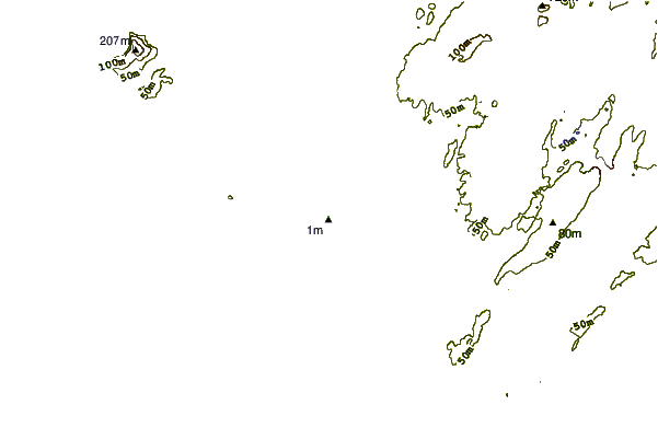 Kustlijn bij Rhosneigr