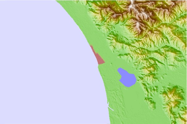 Surflocaties in de buurt van Viareggio - Royal