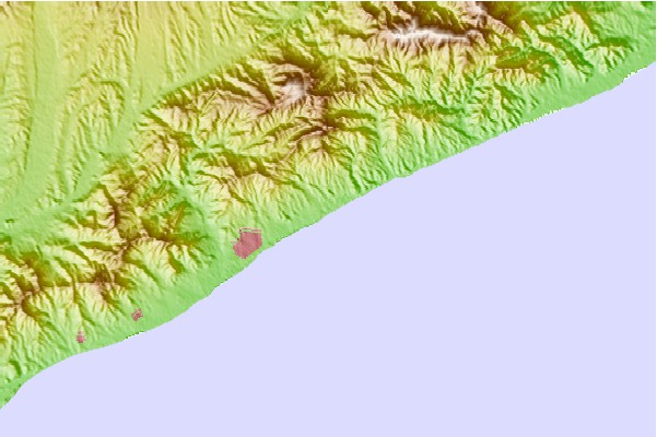 Surflocaties in de buurt van Saint Andreu de Llavaneres
