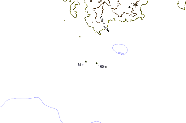 Kustlijn bij San Agostino (Gaeta)