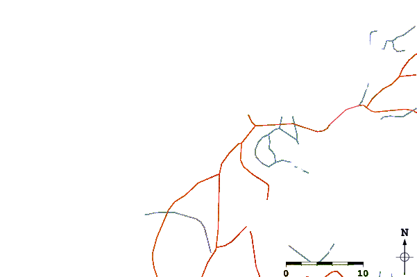 Wegen en rivieren in de buurt Senegambia Beach