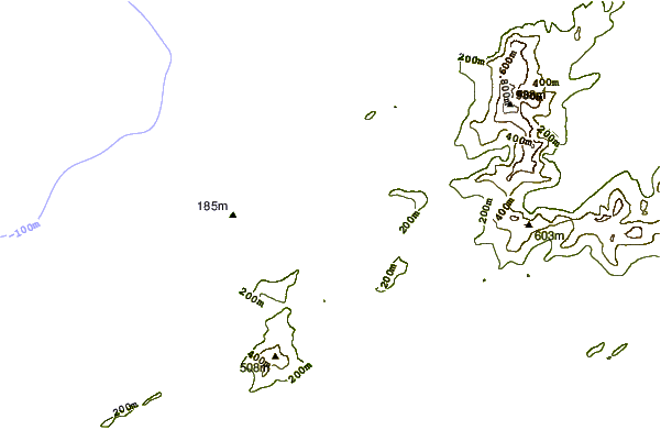 Kustlijn bij Smerwick Harbour