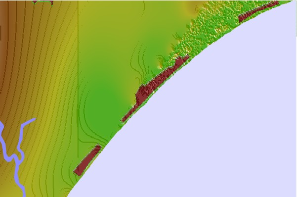 Surflocaties in de buurt van Springmaid Beach