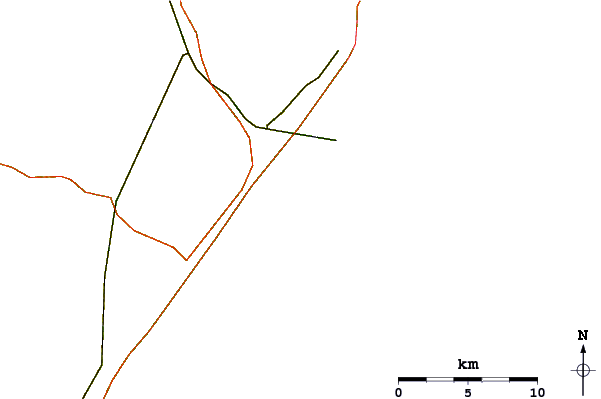 Wegen en rivieren in de buurt Sumner Avenue (Strathmere)